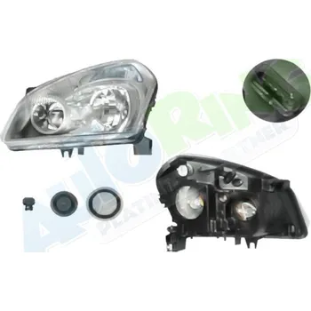 Přední světlomet Hlavní světlomet NISSAN Qashqai (J10) 2007-03.10 LP.0000.0586.28-58628 - DOPRAVA ZDARMA