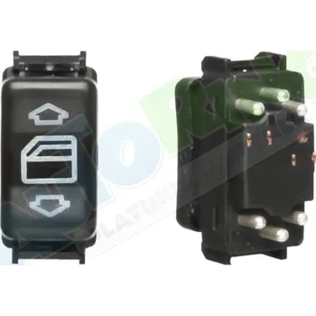 Spínač ovládání stahování okna MERCEDES W124 1985-05.96 LA.0000.8589.04-80076 - DOPRAVA ZDARMA