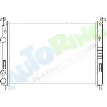 Chladič motoru Chladič vody FIAT Albea i Palio Weekend 2 (178) 2002-05.06 LP.0000.1622.85-162285 - DOPRAVA ZDARMA