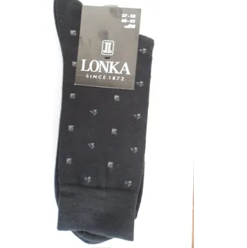 Pánské ponožky DOLENKAN-pánské ponožky LONKA antracit 47-48(31-32) (pánské ponožky s celoplošnou výšivkou)