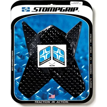 Polep vozidla Protiskluzové a ochranné polepy nádrže STOMPGRIP - 08-16 YAMAHA YZF-R6 - pár Barva: černá
