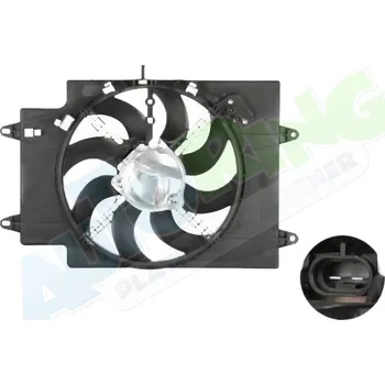 Ventilátor topení a klimatizace Ventilátor s krytem / úchytem - sahara ALFA ROMEO GT (937) 2004-2010 LP.0000.2512.93-251293 - DOPRAVA ZDARMA