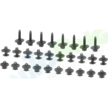 Příslušenství karosérie Sada úchytek TOYOTA Auris (E15,15J) 02.07-03.10 LP.0000.0951.65-103701 - DOPRAVA ZDARMA