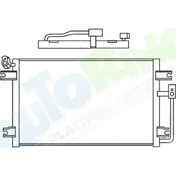 Výparník klimatizace Chladič klimatizace DAEWOO Musso (FJ) 1995-2006 LP.0000.1467.68-146768 - DOPRAVA ZDARMA