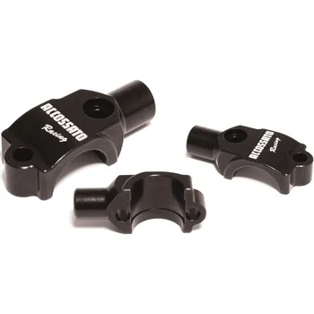 Zrcátko pro motocykl ACCOSSATO Italy Držák zrcátka ACCOSSATO model CNC pro brzdovou a spojkovou pumpu Provedení: pro spojkovou pumpu, Závit: M8