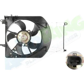 Ventilátor topení a klimatizace Ventilátor s krytem / úchytem - sahara FIAT Albea i Palio Weekend 2 (178) 2002-05.06 LP.0000.2538.08-253808 - DOPRAVA ZDARMA