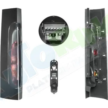 Zadní světlomet Zadní světlo RENAULT Traffic (FL,JL) 02.01-2007 LA.0000.8611.01-7966 - DOPRAVA ZDARMA