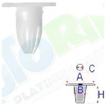 Oprava karosérie Úchytka MERCEDES W124 1985-05.96 LA.0000.8579.83-95613 - DOPRAVA ZDARMA