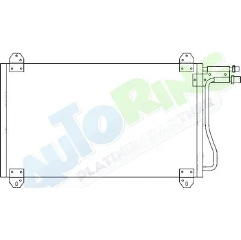Výparník klimatizace Chladič klimatizace MERCEDES Sprinter (208-416) 2003-06.06 LP.0000.1466.50-156478 - DOPRAVA ZDARMA