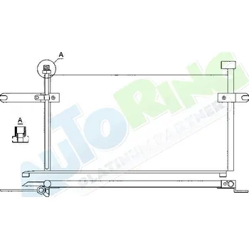Výparník klimatizace Chladič klimatizace NISSAN Micra (K11) 03.98-2003 LP.0000.1566.62-156662 - DOPRAVA ZDARMA