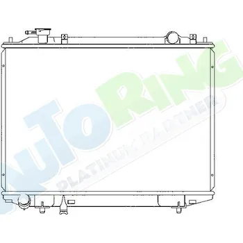 Chladič motoru Chladič vody FORD Ranger 2003-2007 LP.0000.1617.04-173781 - DOPRAVA ZDARMA