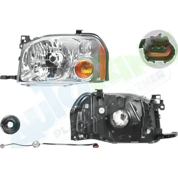 Přední světlomet Hlavní světlomet NISSAN PickUp, Nav. i Front. (D22) od 2002 LA.0000.8614.43-56193 - DOPRAVA ZDARMA