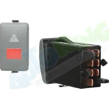 Spínač havarijních světel SKODA Octavia (1U2/1U5) limuzína i kombi 1997-2001 LA.0000.8699.67-80045 - DOPRAVA ZDARMA