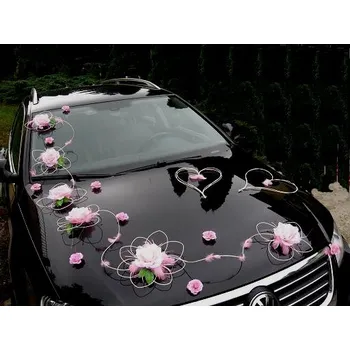 Svatební dekorace Dekorace na auto A40