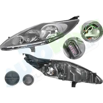 Přední světlomet Hlavní světlomet FORD Fiesta (JA8) 08.08-2013 LP.0000.0583.69-58369 - DOPRAVA ZDARMA