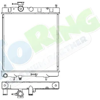 Chladič motoru Chladič vody NISSAN Micra (K11) 06.92-03.98 LP.0000.1681.91-168191 - DOPRAVA ZDARMA