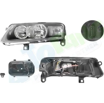 Přední světlomet Hlavní světlomet AUDI A6 (C6) 2009-2011 LP.0000.1052.66-105266 - DOPRAVA ZDARMA
