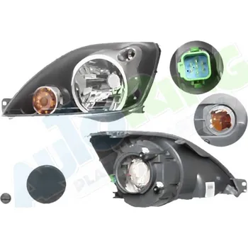 Přední světlomet Hlavní světlomet FORD Fiesta (JHS) 09.05-08.08 LA.0000.8509.70-55989 - DOPRAVA ZDARMA