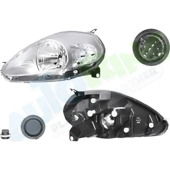 Přední světlomet Hlavní světlomet FIAT Punto Grande (199) 08.05-2012 LA.0000.8487.86-56412 - DOPRAVA ZDARMA