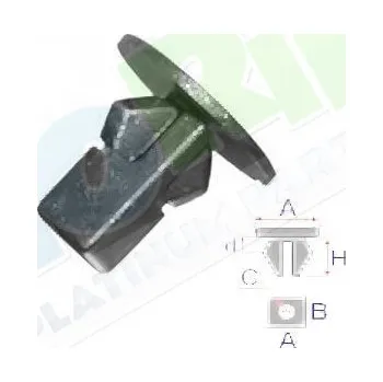 Auto-moto Úchyt MAZDA 121 (JB) 1990-02.96 LA.0000.8563.23-97971 - DOPRAVA ZDARMA