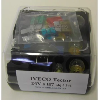 Autožárovka Sada žárovek IVECO Tector H7 24V (servisní krabička žárovek)