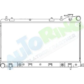 Chladič motoru Chladič vody SUBARU Impreza (GC,GF) 1997-2001 LP.0000.1675.84-167584 - DOPRAVA ZDARMA