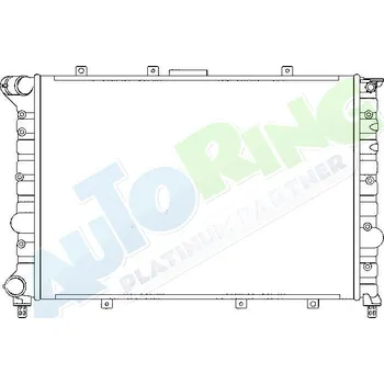 Chladič motoru Chladič vody ALFA ROMEO 156 (932) 09.03-2006 LP.0000.1625.51-182621 - DOPRAVA ZDARMA