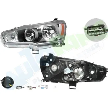 Přední světlomet Hlavní světlomet MITSUBISHI Lancer (CY0) od 02.2007 LA.0000.8604.48-57126 - DOPRAVA ZDARMA