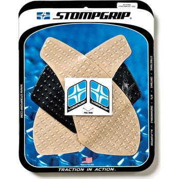 Polep vozidla Protiskluzové a ochranné polepy nádrže STOMPGRIP - 07-08 KAWASAKI ZX6R - pár Barva: transparentní