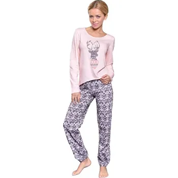 Dámské pyžamo Taro dámské pyžamo Daga 965 růžové