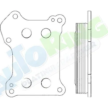 Chladič motoru Chladič oleje FIAT Punto 2FL (188) 06.03-2011 LP.0000.2201.92-221244 - DOPRAVA ZDARMA
