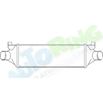 Chladič motoru Chladič vzduchu - intercooler FORD Transit (V347,8) 04.06-05.13 LP.0000.1932.16-193216 - DOPRAVA ZDARMA