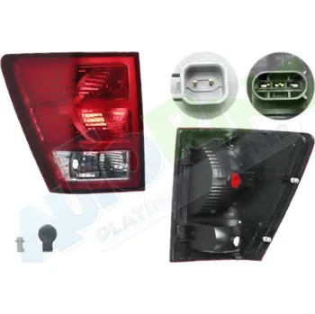 Zadní světlomet Zadní světlo JEEP Grand Cherokee (WH) 2005-06.10 LA.0000.8553.93-7329 - DOPRAVA ZDARMA