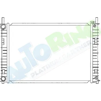 Chladič motoru Chladič vody FORD Fiesta (JHS) 09.05-08.08 LP.0000.1659.26-183820 - DOPRAVA ZDARMA