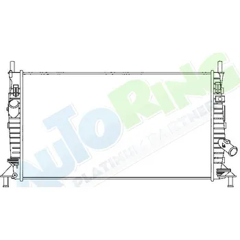 Chladič motoru Chladič vody FORD C-max (C214) 2007-2011 LP.0000.1625.62-166218 - DOPRAVA ZDARMA