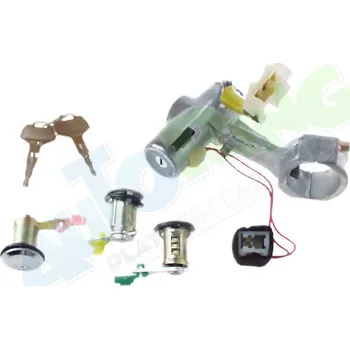 Autozámek Sada zámku NISSAN Sunny (N14) 09.90-1997 LA.0000.8618.22-87752 - DOPRAVA ZDARMA