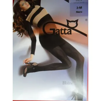 Dámské punčochy BLAINE 01 50den-punčochové kalhoty Gatta (vzorované punčochové kalhoty bez vyznačeného sedu)