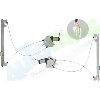Stahovačka okna Mechanismus stahování oken elektrické PEUGEOT 306 (7xx) 04.97-1999 LP.0000.0839.17-85092 - DOPRAVA ZDARMA