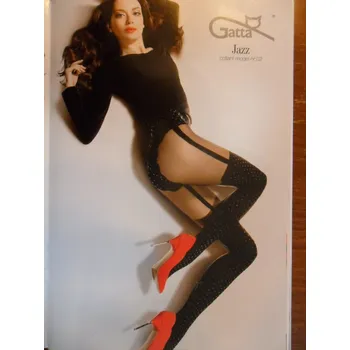 Dámské punčochy JAZZ 02 40den-punčochové kalhoty Gatta nero-černé (punčochové kalhoty imitující punčochy)
