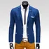 Pánské sako Sako Ombre Clothing Arsenio modré