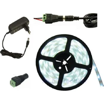 LED osvětlení Light LED pásek 5050 60LED/m IP65 14.4W/m čistá bílá, 2 metry, komplet (LED pásek 2 metry SMD 5050 28W komplet)