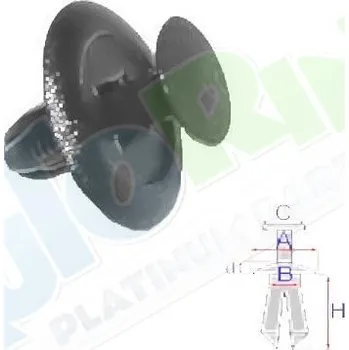 Auto-moto Úchytka MAZDA 323 (BF) 1987-1995 LA.0000.8508.67-98922 - DOPRAVA ZDARMA