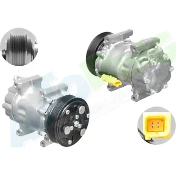 Kompresor klimatizace Kompresor klimatizace CITROEN C3 Pluriel 08.03-06.10 LP.0000.2447.60-248601 - DOPRAVA ZDARMA