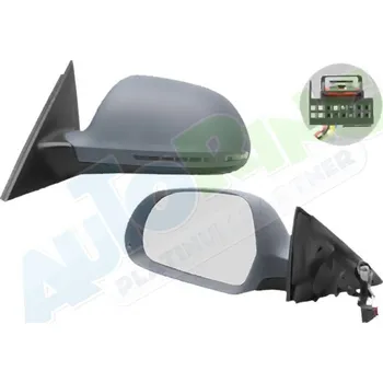 Auto zrcátko Zrcátko vnější AUDI A4 i S4 (B8) 2008-2012 LA.0000.8411.20-21806 - DOPRAVA ZDARMA