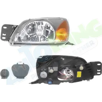 Přední světlomet Hlavní světlomet FORD Fiesta i Courier 08.99-2002 LA.0000.8511.49-53869 - DOPRAVA ZDARMA