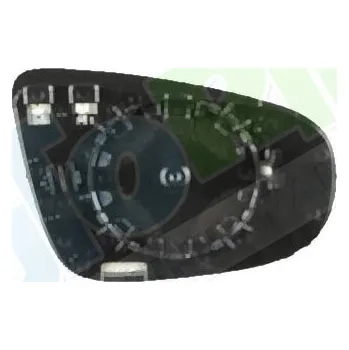 Auto zrcátko Sklo zrcátka vnějšího VOLKSWAGEN Touran (1T3) od 06.2010 LA.0000.8753.75-28785 - DOPRAVA ZDARMA