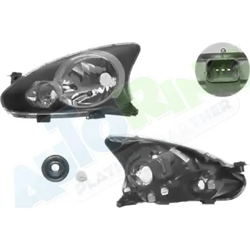 Přední světlomet Hlavní světlomet TOYOTA Aygo (AB1) 08.05-04.12 LA.0000.8713.70-57940 - DOPRAVA ZDARMA
