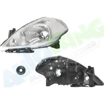 Přední světlomet Hlavní světlomet NISSAN Tiida (C11X,SC11X) od 05.2007 LA.0000.8613.16-56777 - DOPRAVA ZDARMA