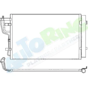 Výparník klimatizace Chladič klimatizace HYUNDAI Elantra (HD) od 09.06-07.10 LP.0000.1455.70-145570 - DOPRAVA ZDARMA