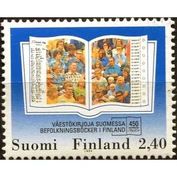 Poštovní známka Posti Finland (1994) MiNr. 1269 ** - Finsko - 450 let podávání zpráv